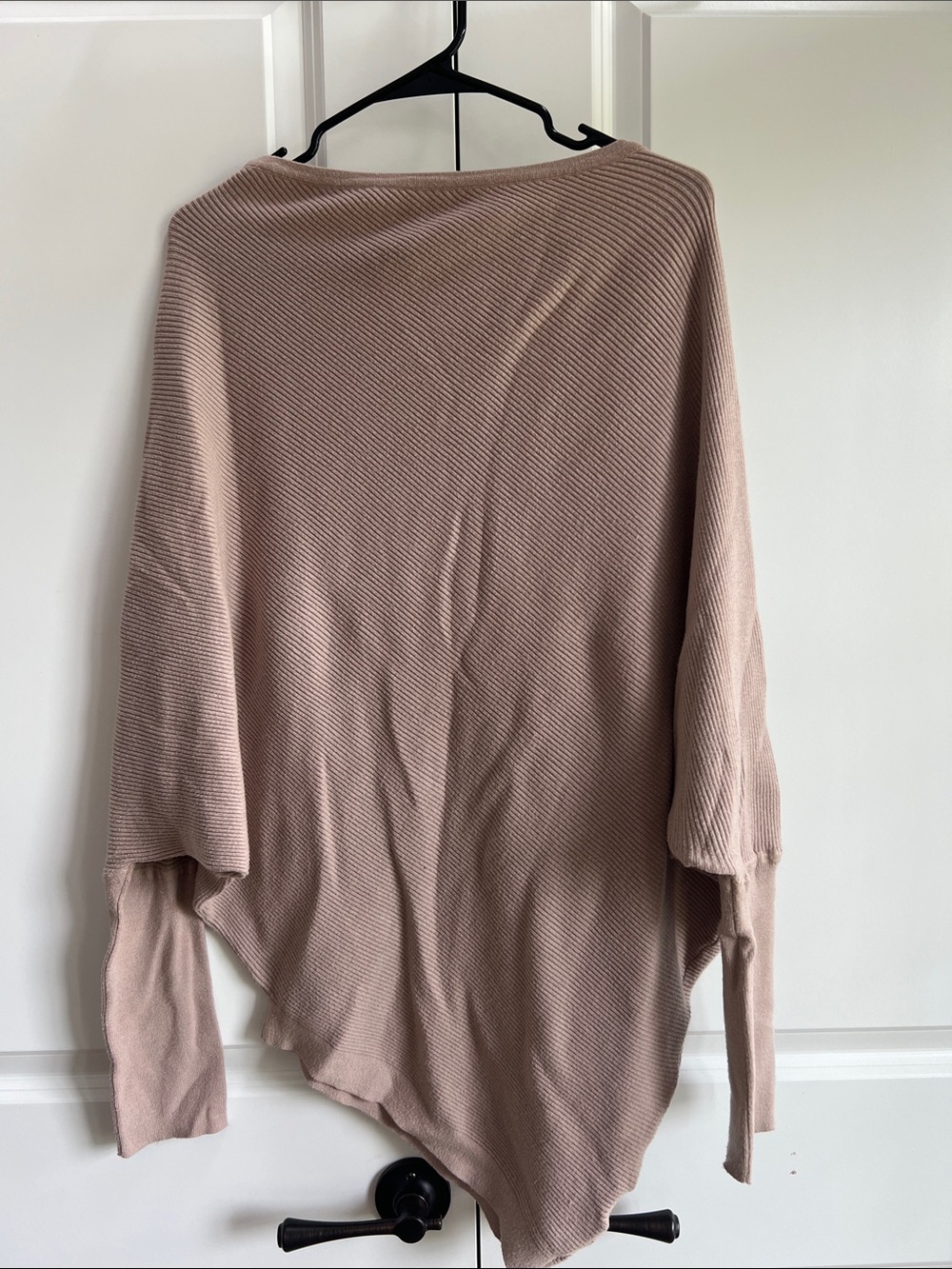 Vici Dusty Rose Off-Shoulder Dolman Sweater